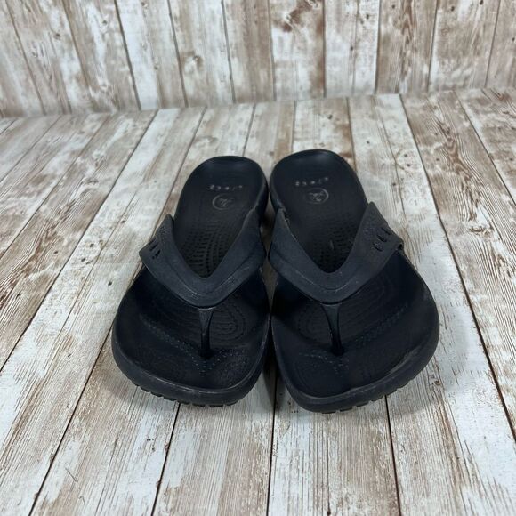 Crocs flip flops Womens 9 - Picture 4 of 7